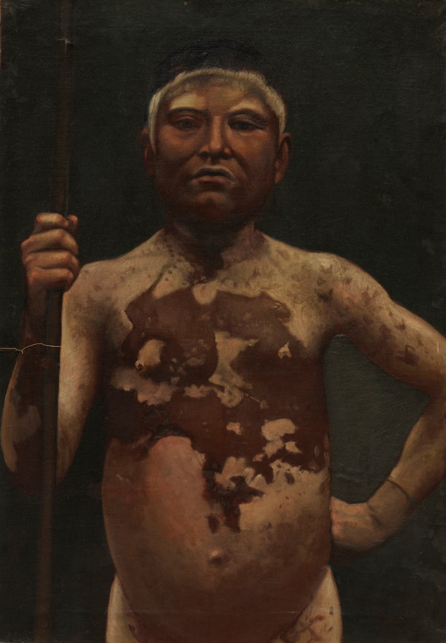 Montana Indian, ca. 1890-1892. av Unbekannt