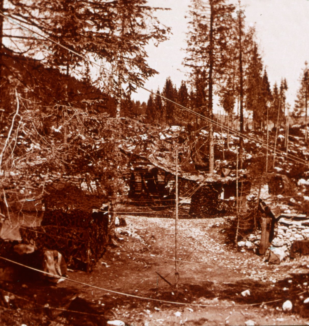 Monte Tomba, Italia, c1914-c1918 av Unbekannt