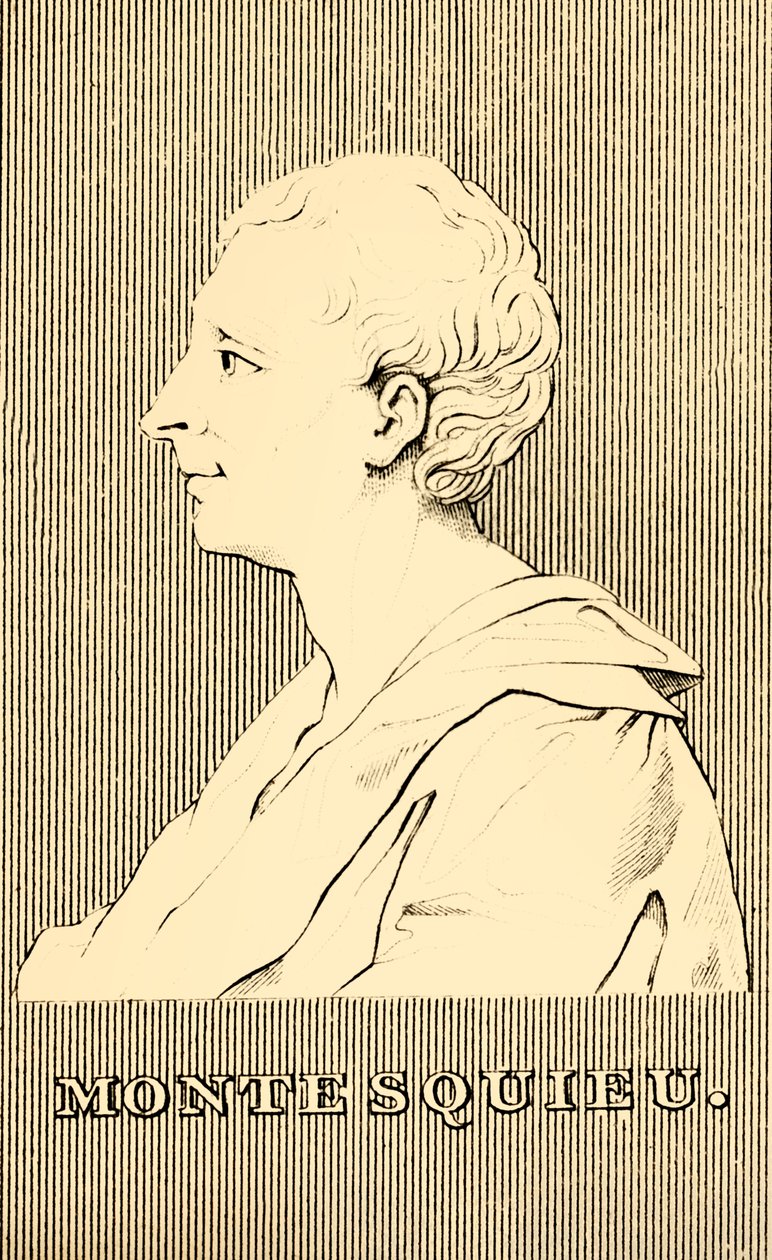 Montesquieu, 1689-1755, 1830. av Unbekannt