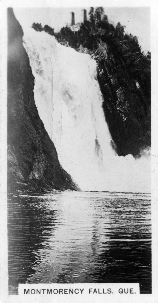 Montmorency Falls, Quebec, Canada, ca 1920-tallet av Unbekannt