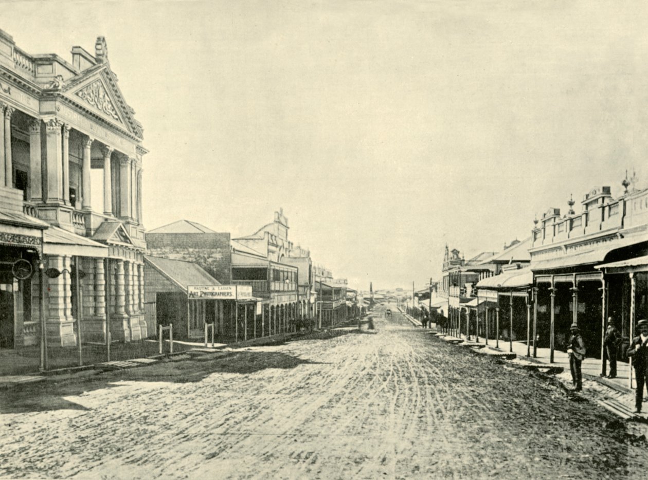 Mosman Street, Charters Towers, 1901. av Unbekannt