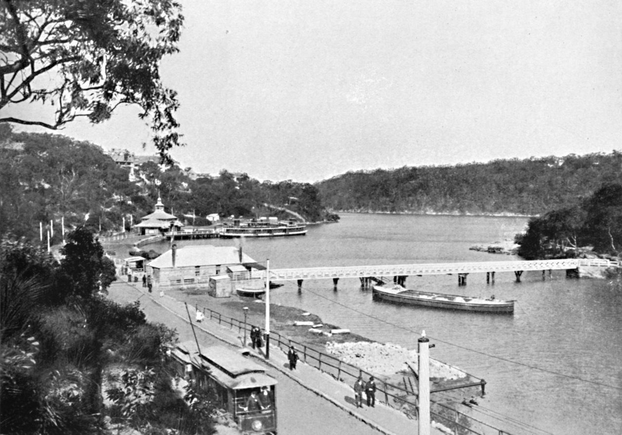 Mosmans Bay, ca 1900. av Unbekannt