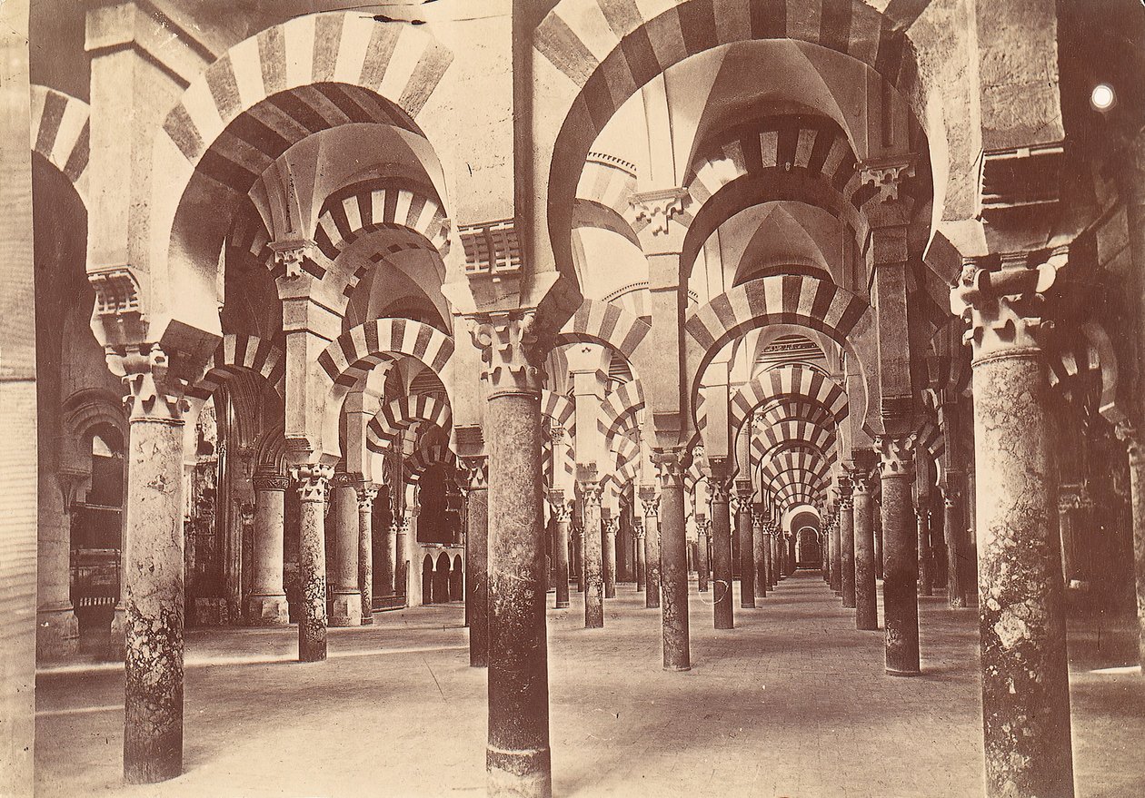 Moske i Cordova, 1880-90-tallet. av Unbekannt