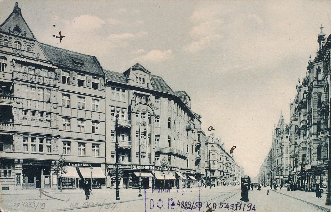 Motzstrasse, Berlin, Tyskland, 1910-tallet av Unbekannt