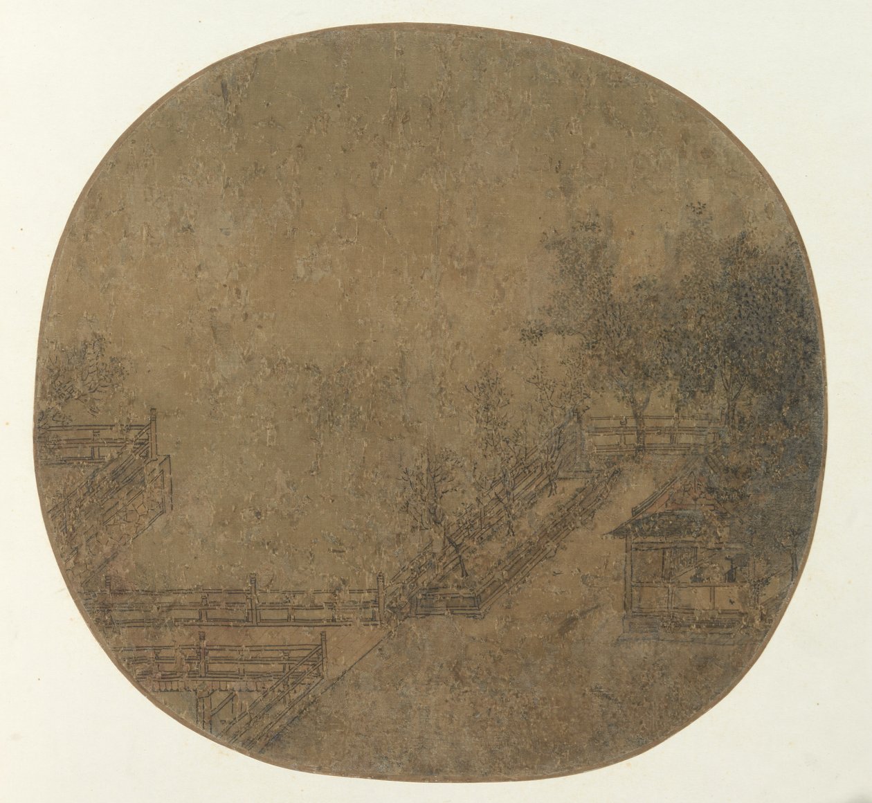 Fjellterrasse og paviljong, 960-1279. av Unbekannt