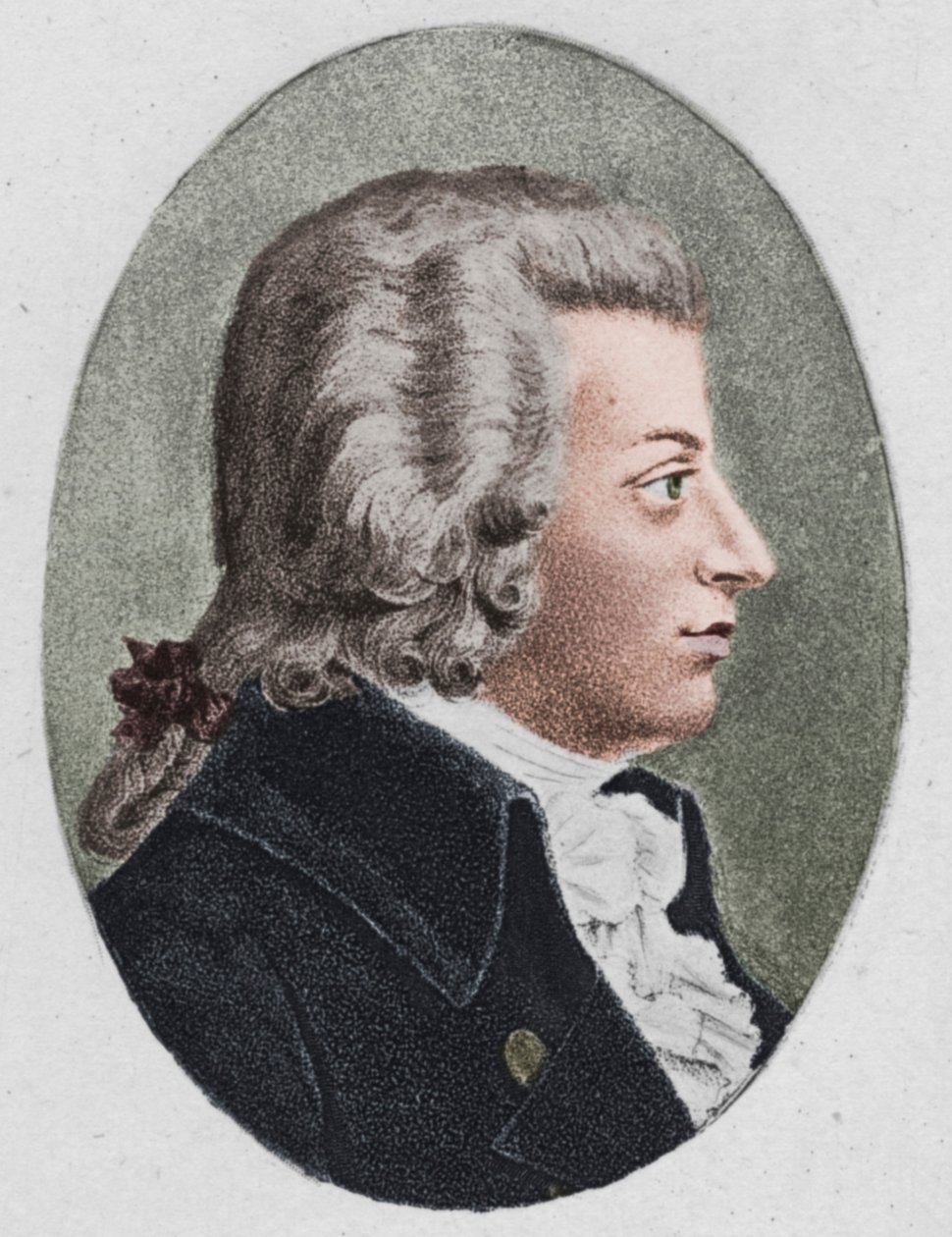 Mozart., 1895. av Unbekannt