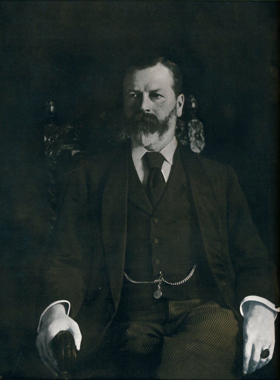Mr. Arthur Sanderson hjemme, 1901 av Unbekannt