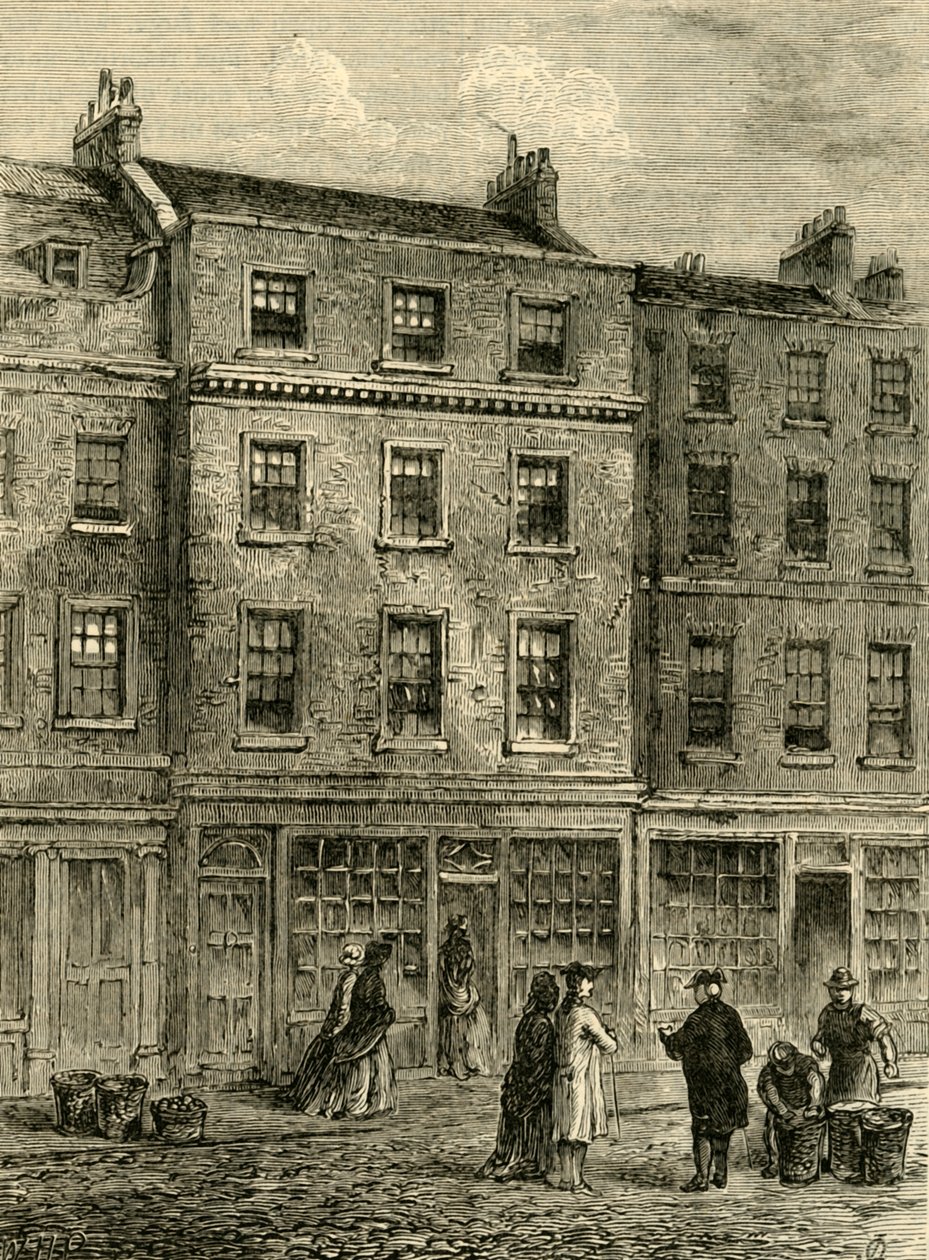Mr. Davies Shop, Russell Street, 1881. av Unbekannt