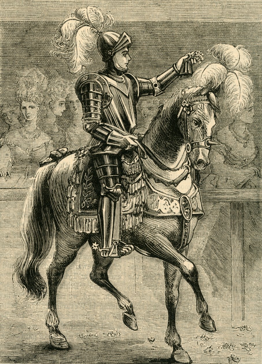 Mr. Dymoke, The Kings Champion, 1881. av Unbekannt
