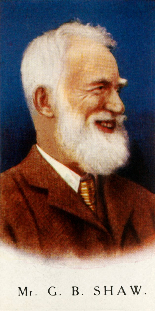 Mr. G. B. Shaw, 1927. av Unbekannt