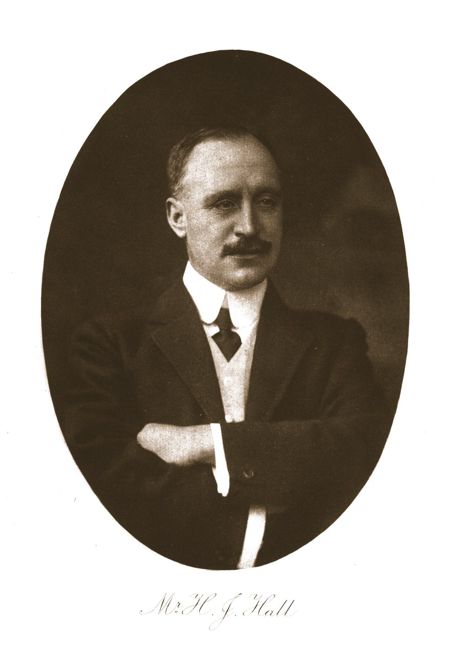 Mr. H.J. Hall, 1911. av Unbekannt