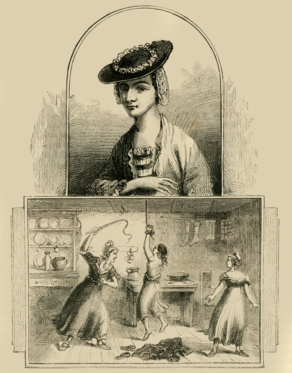 Fru Brownrigg, c1872. av Unbekannt