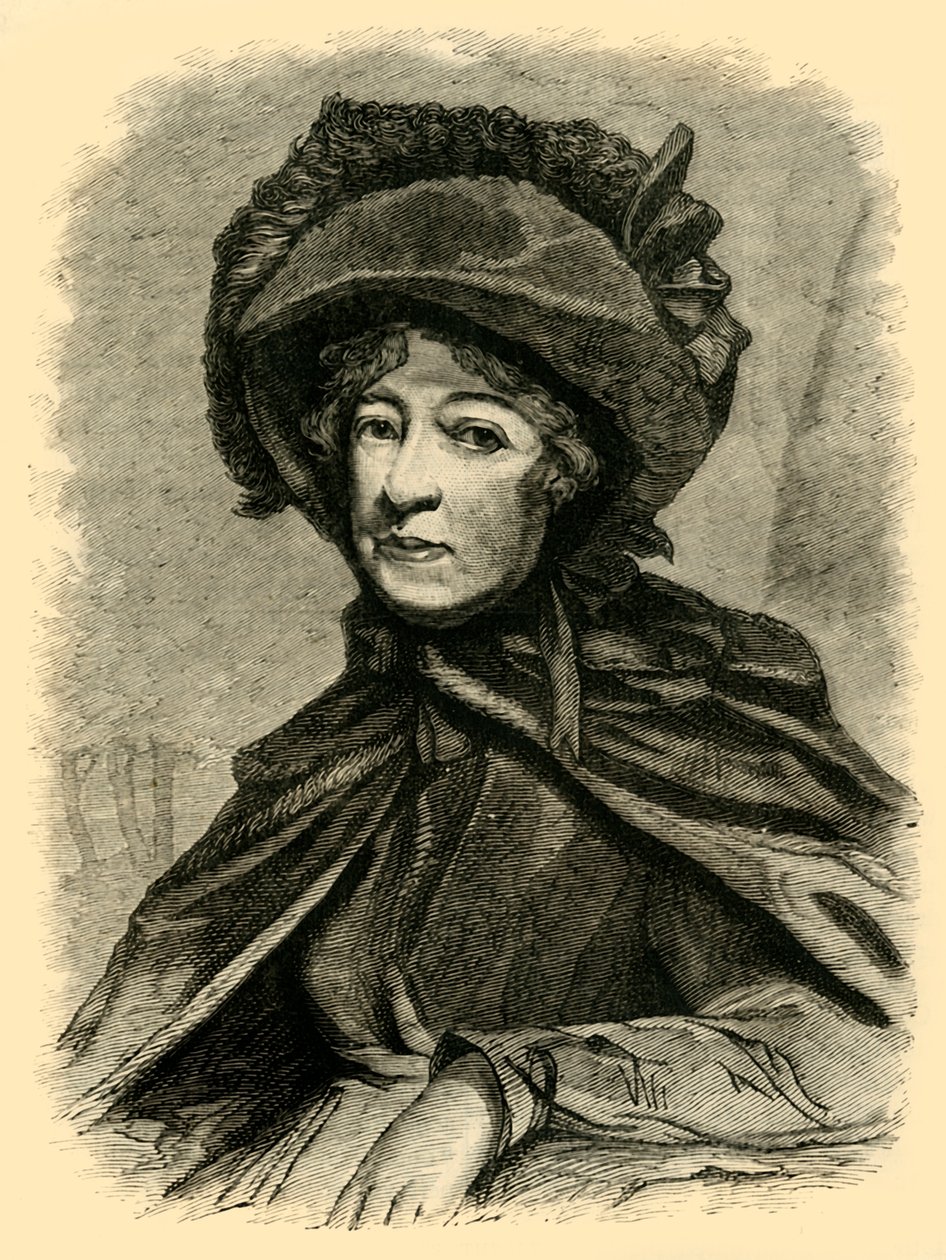 Fru Thrale, c1878. av Unbekannt