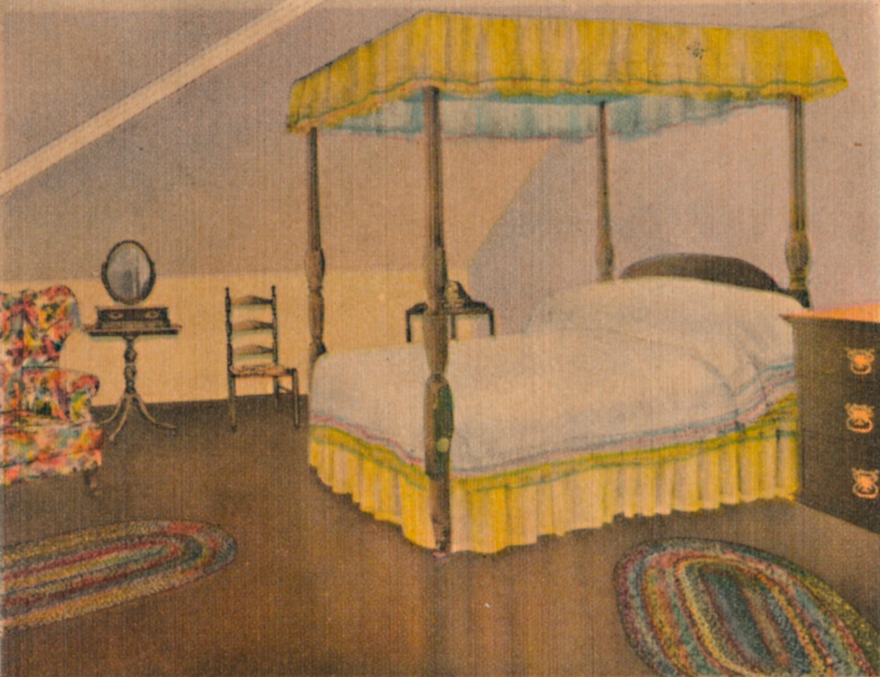 Mrs. Washingtons soverom, 1946 av Unbekannt