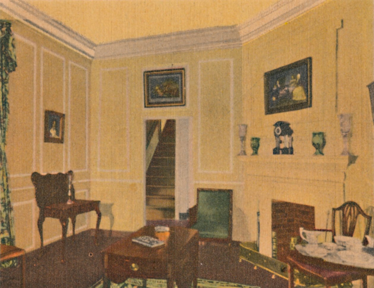 Mrs. Washingtons stue, 1946 av Unbekannt
