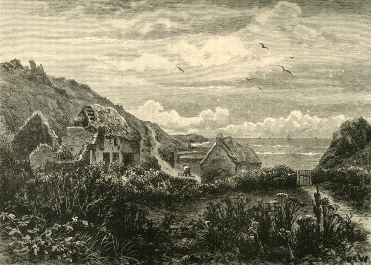 Mullion Cove, 1898. av Unbekannt