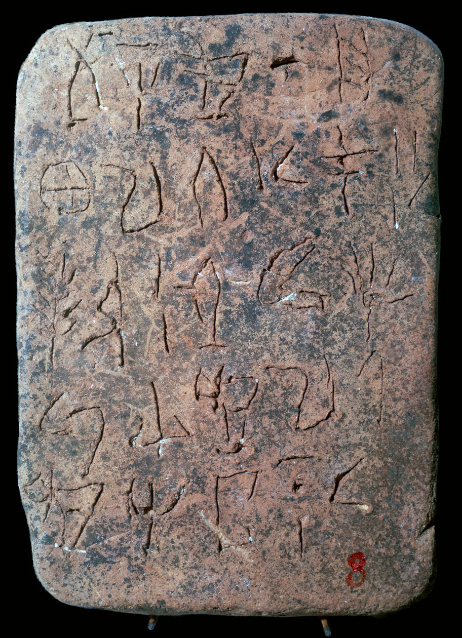 Mycenaean Linear A-nettbrett av Unbekannt