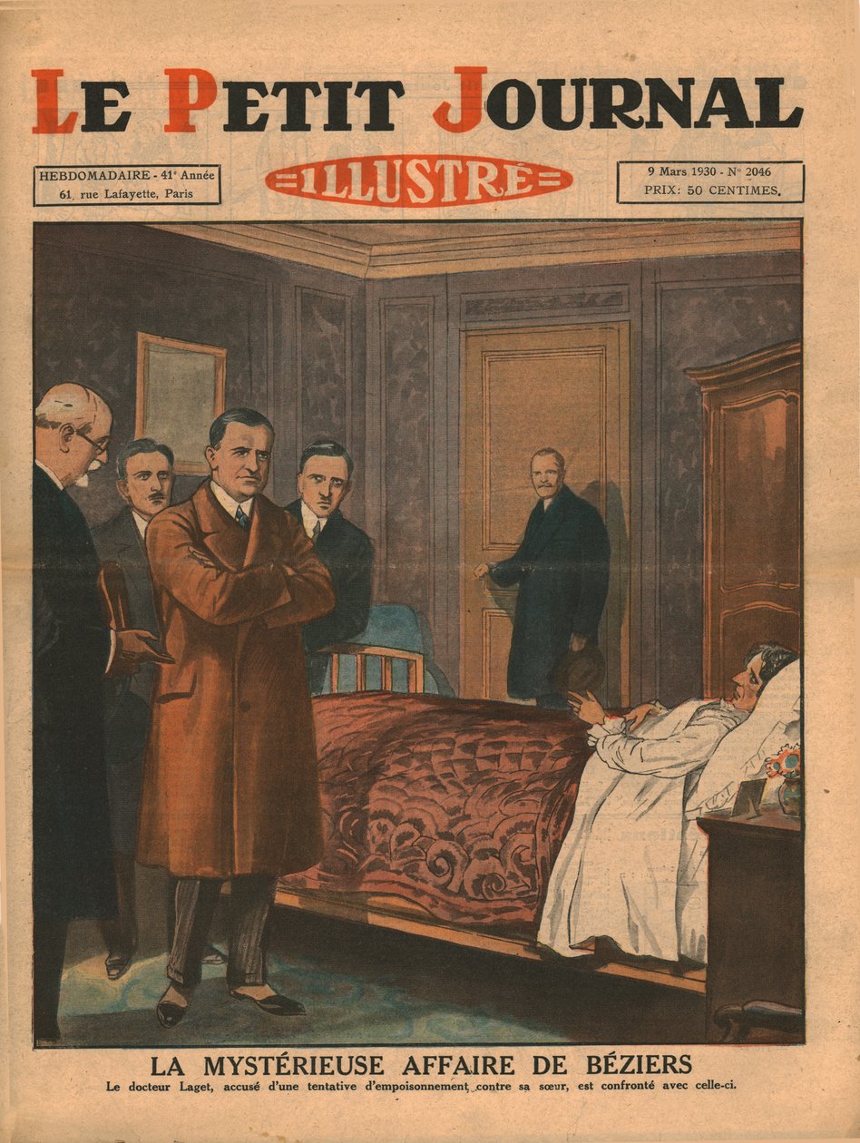 Mystisk affære i Béziers, 1930. av Unbekannt