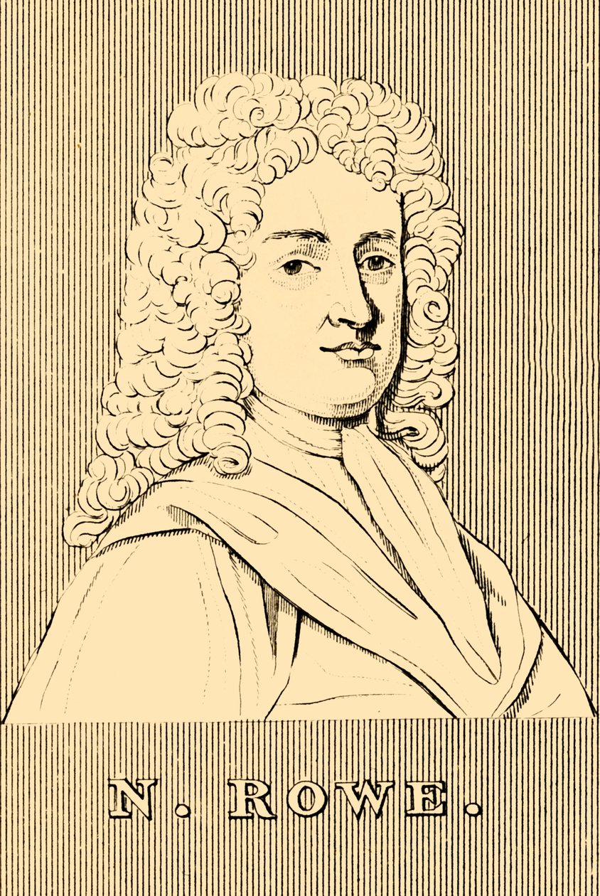 N. Rowe, 1674-1718, 1830. av Unbekannt