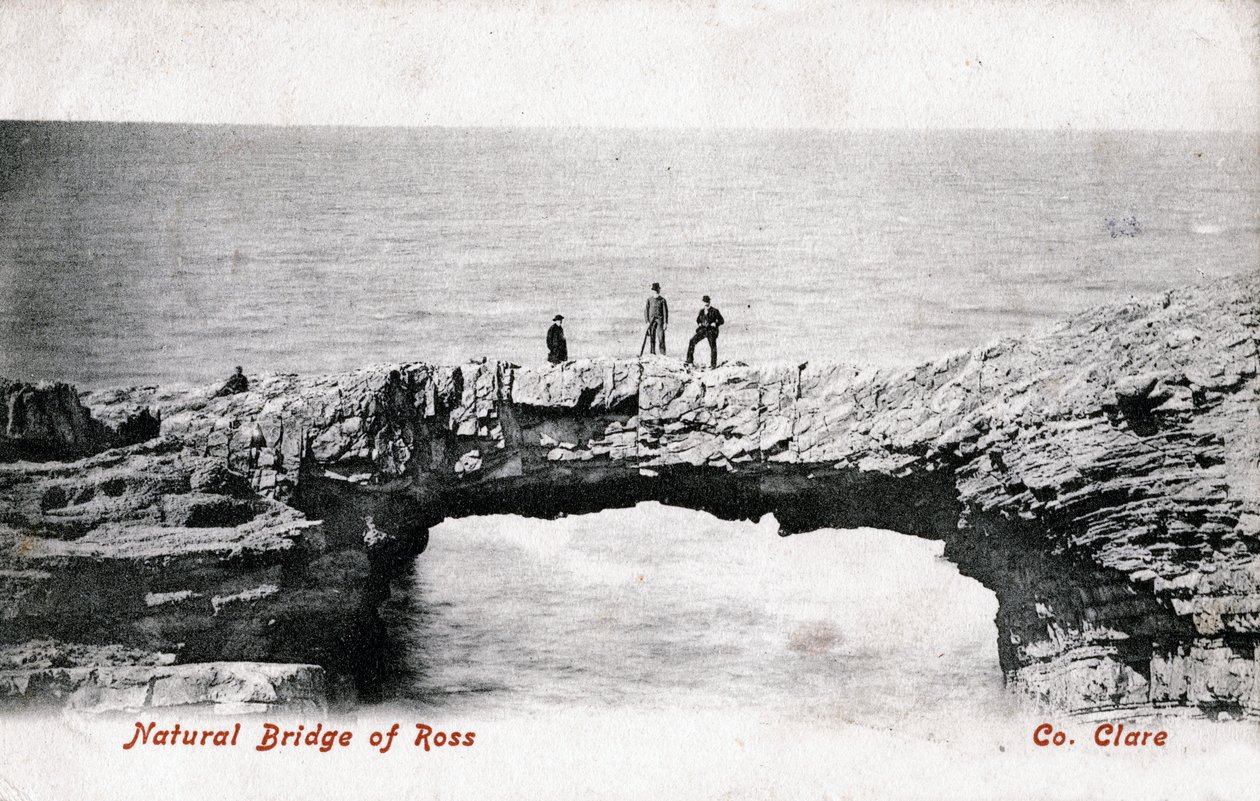 Natural Bridge of Ross, County Clare, Irland, 1906 av Unbekannt