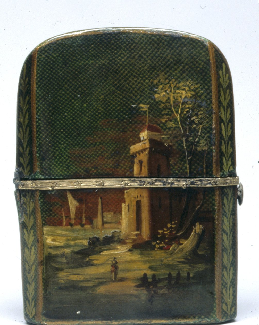 Necessaire med duftflasker, tidlig på 1800-tallet. av Unbekannt