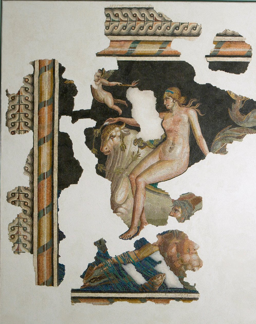 Nereide , Italia (mosaikk) av Unbekannt