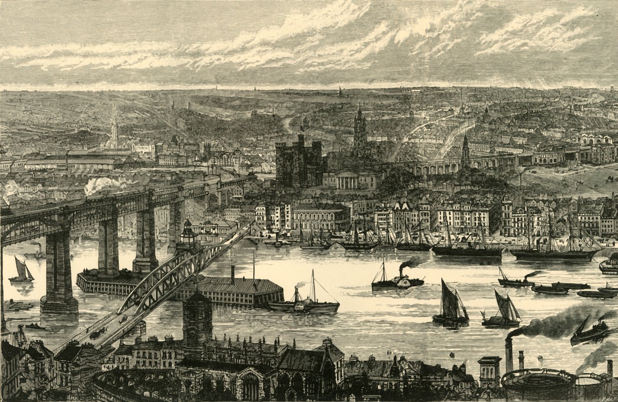 Newcastle-On-Tyne, 1898. av Unbekannt