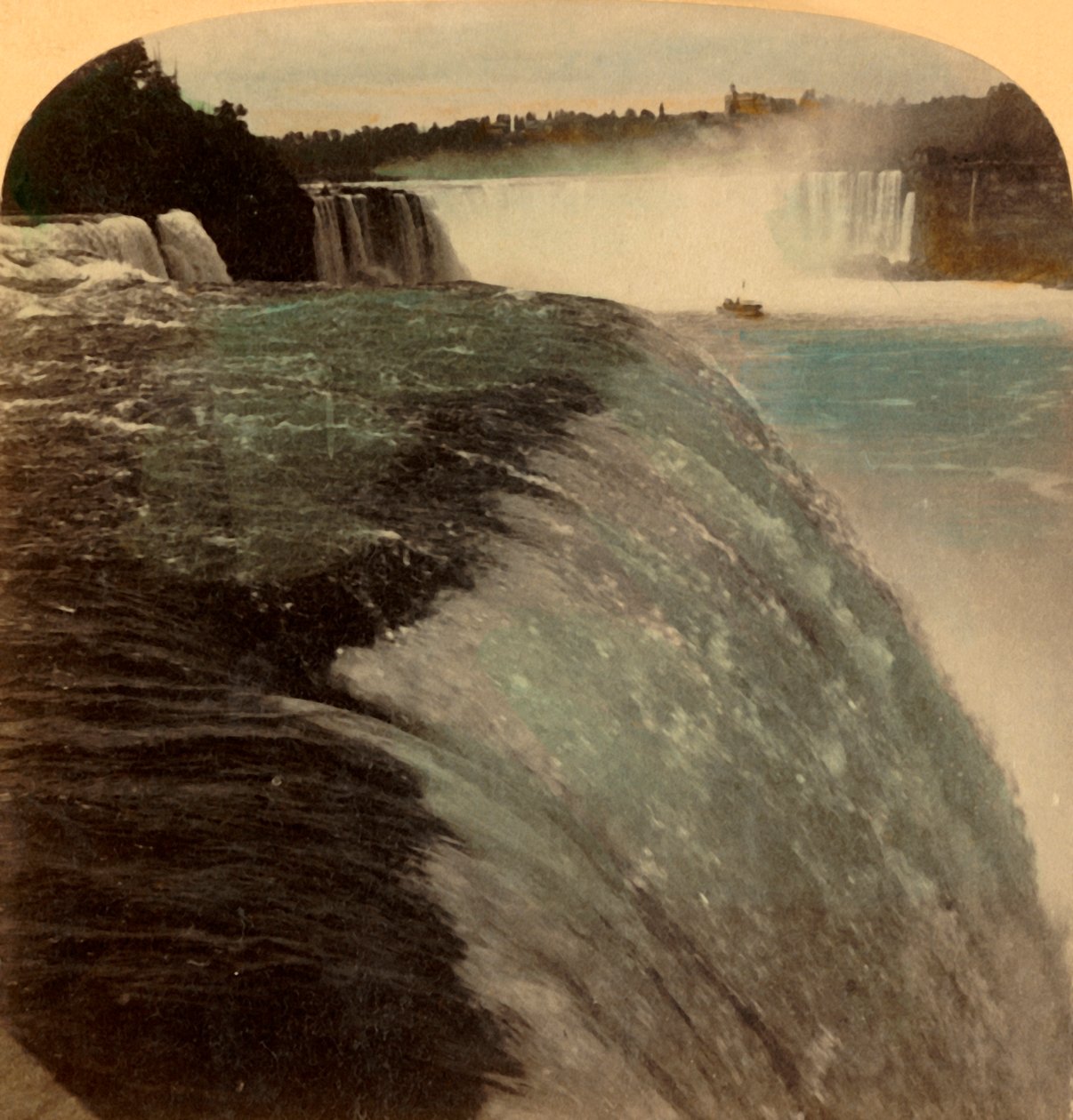 Niagara Falls fra Prospect Point, U.S.A., 1894. av Unbekannt