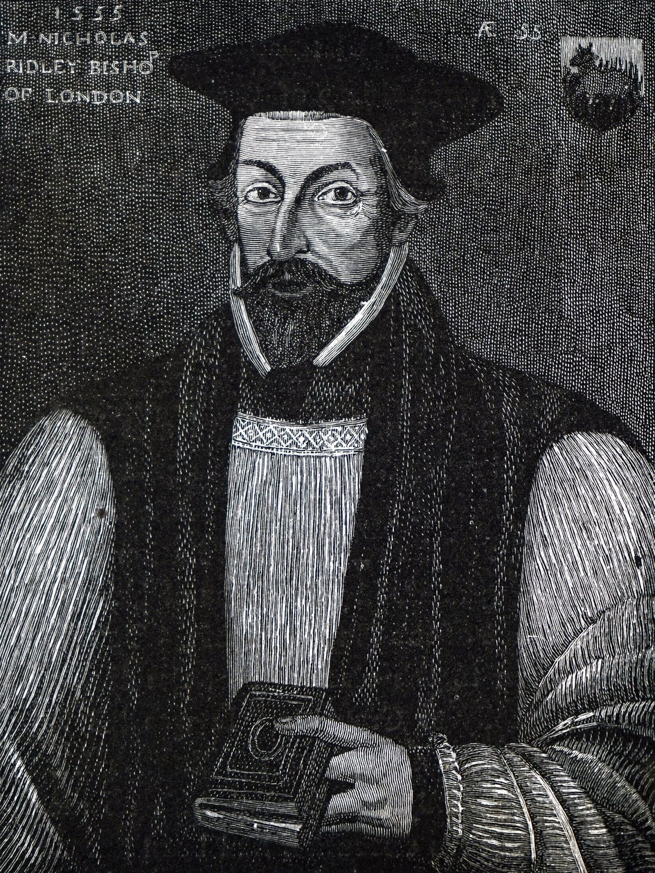 Nicholas Ridley. av Unbekannt