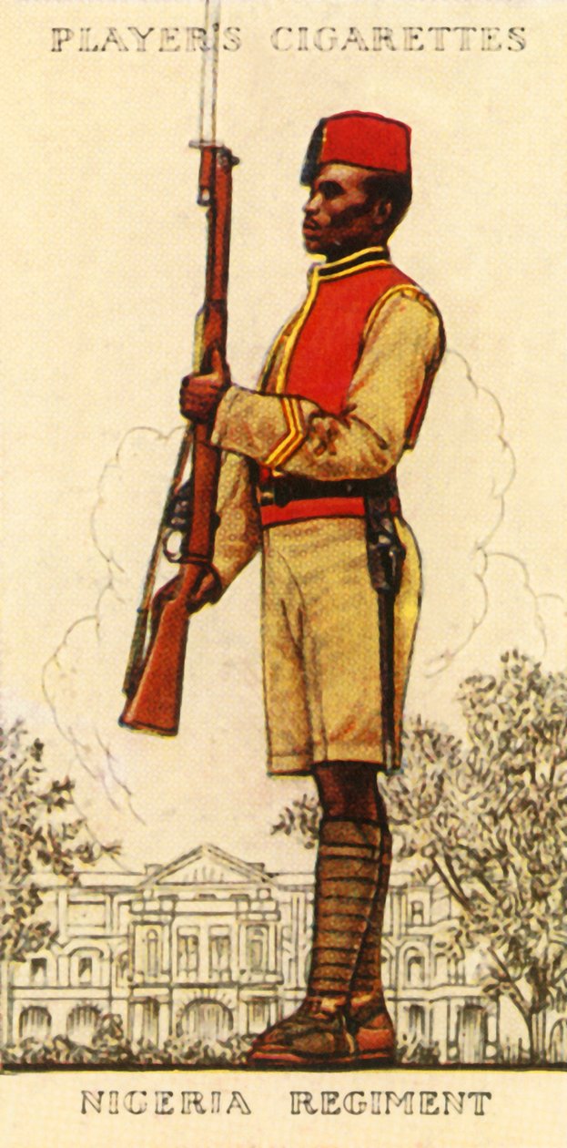 Nigeria regiment, 1936. av Unbekannt