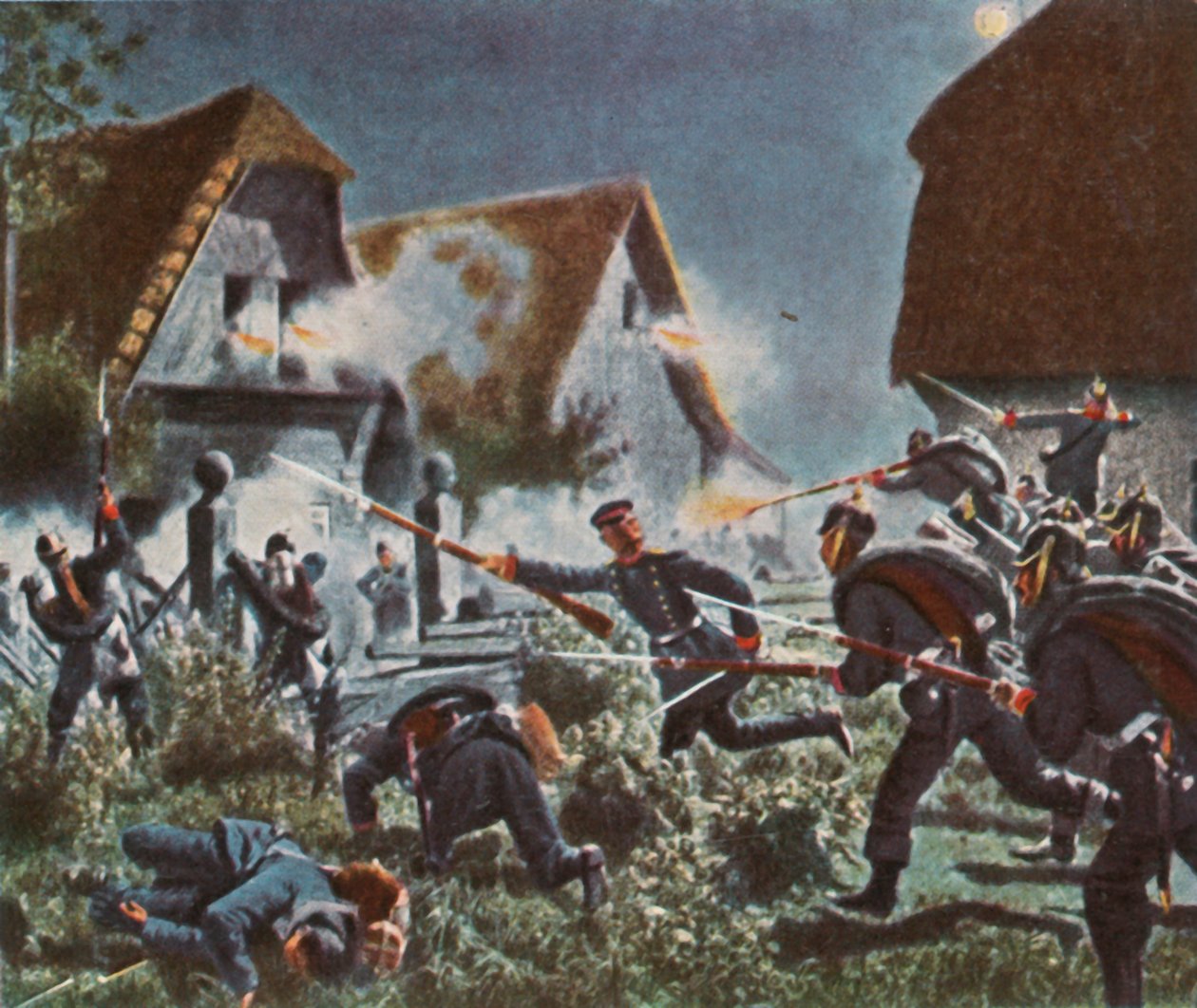Nattagrep ved Podol, 26. juni 1866, 1936. av Unbekannt