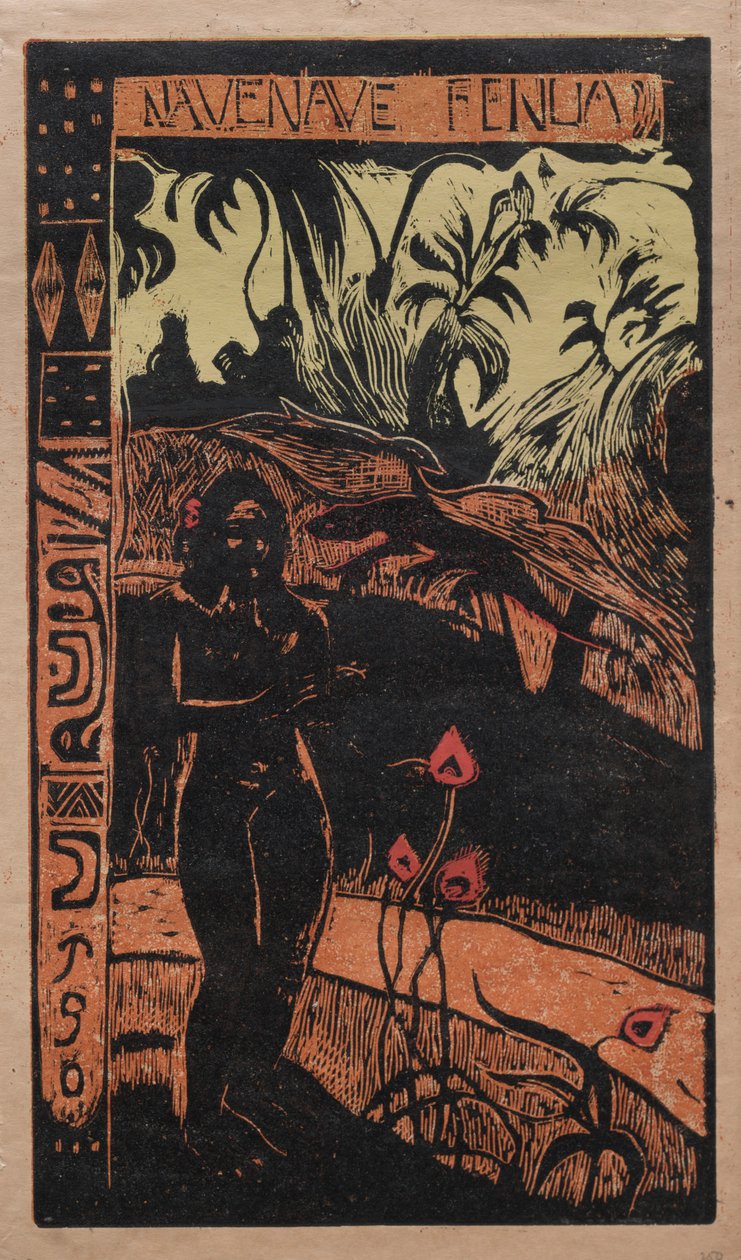 Noah Noah: Nave Nave Fenua Fragrant Isle, 1893-1894. av Unbekannt
