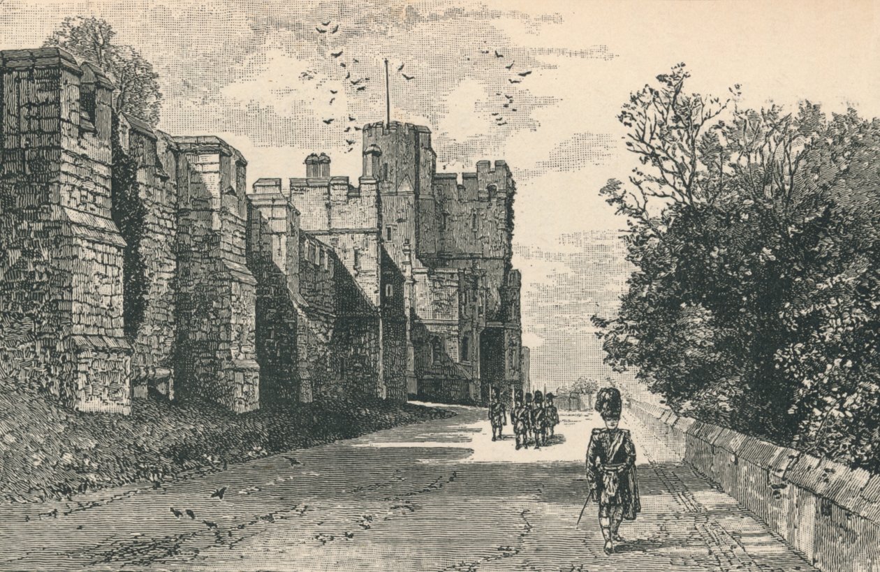 North Terrace og Winchester Tower, 1895 av Unbekannt