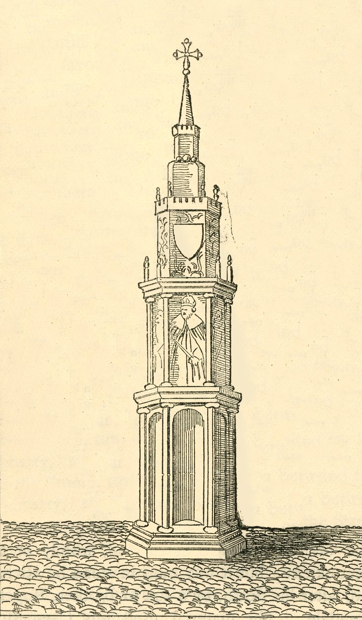 Gamle Charing Cross, 1881. av Unbekannt