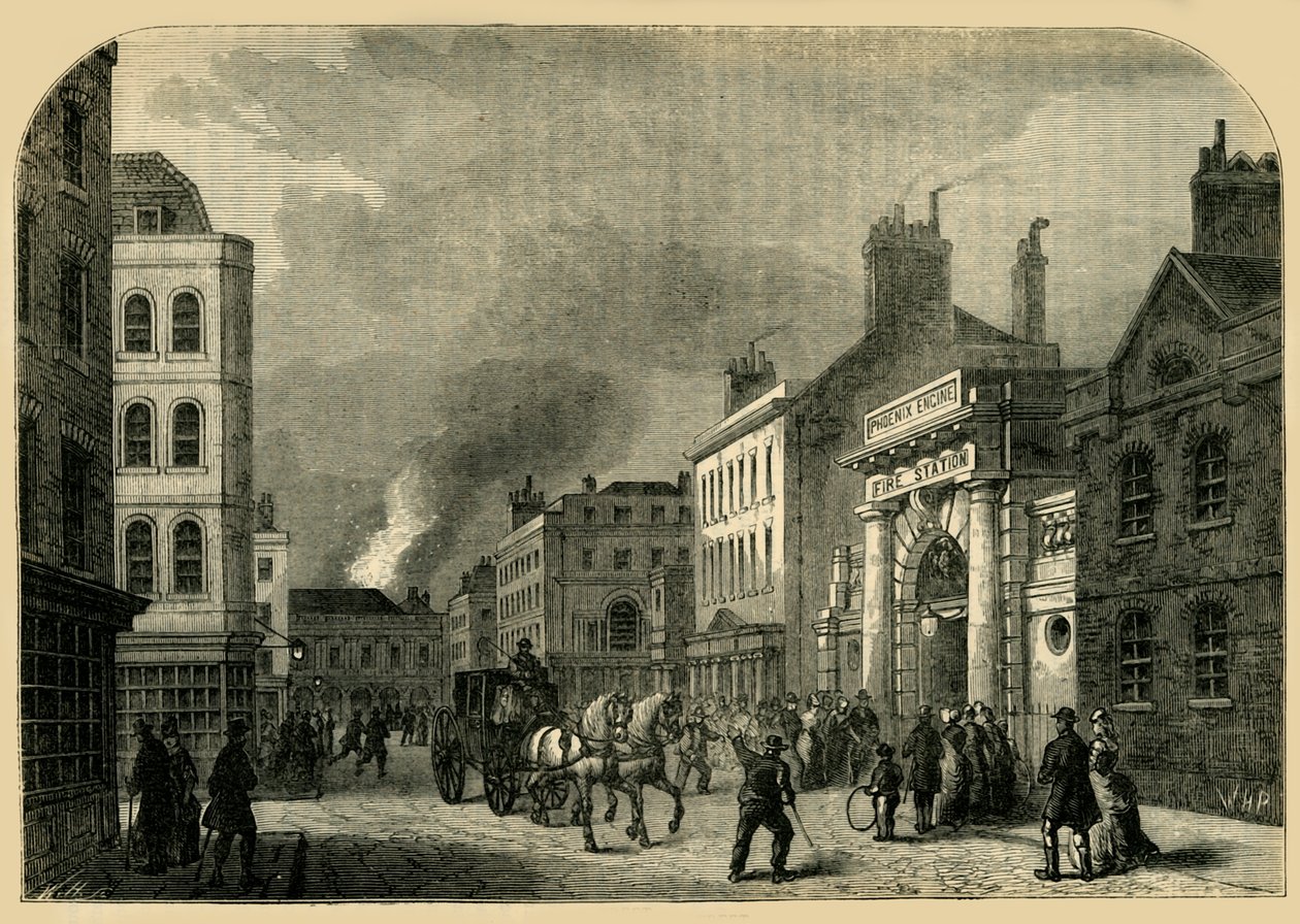 Old Cockspur Street, 1881. av Unbekannt