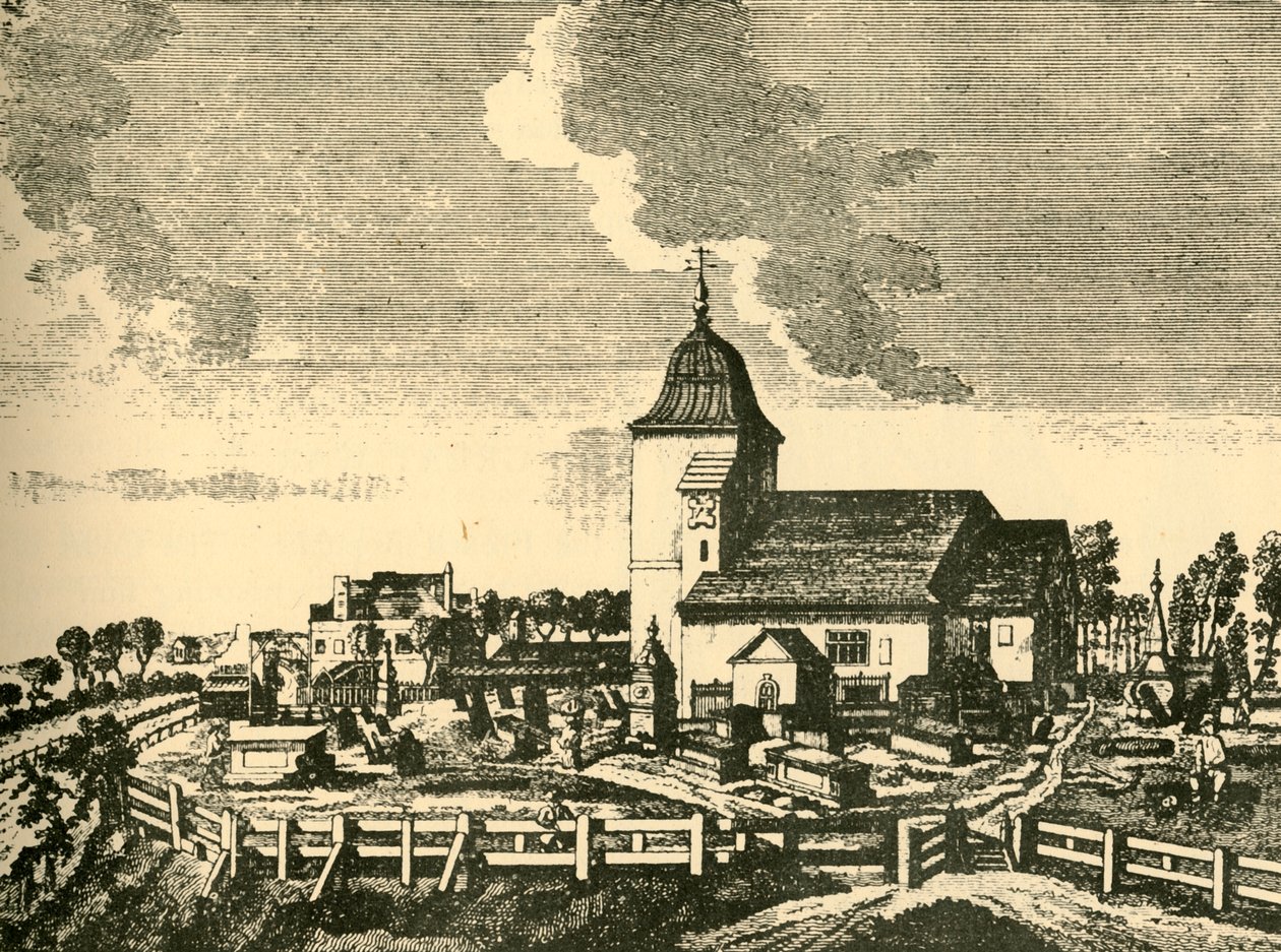 Old St. Pancras Churchyard, c1780, 1925. av Unbekannt