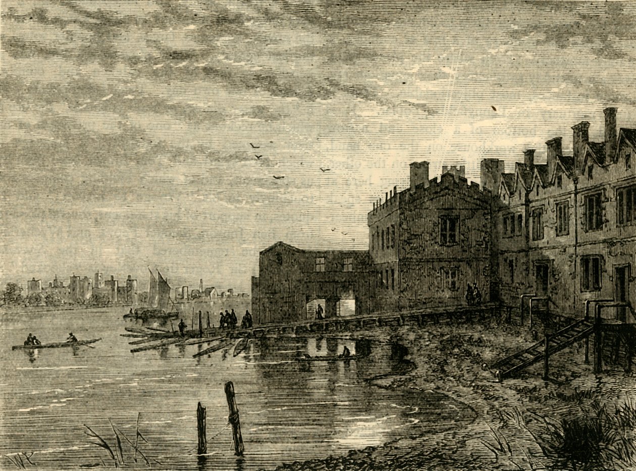 Gamle Whitehall-trapper, 1881. av Unbekannt