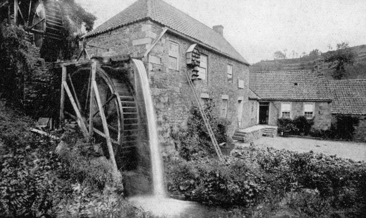 Gammel mølle, Vallee des Vaux, Jersey, 1924-1926 av Unbekannt