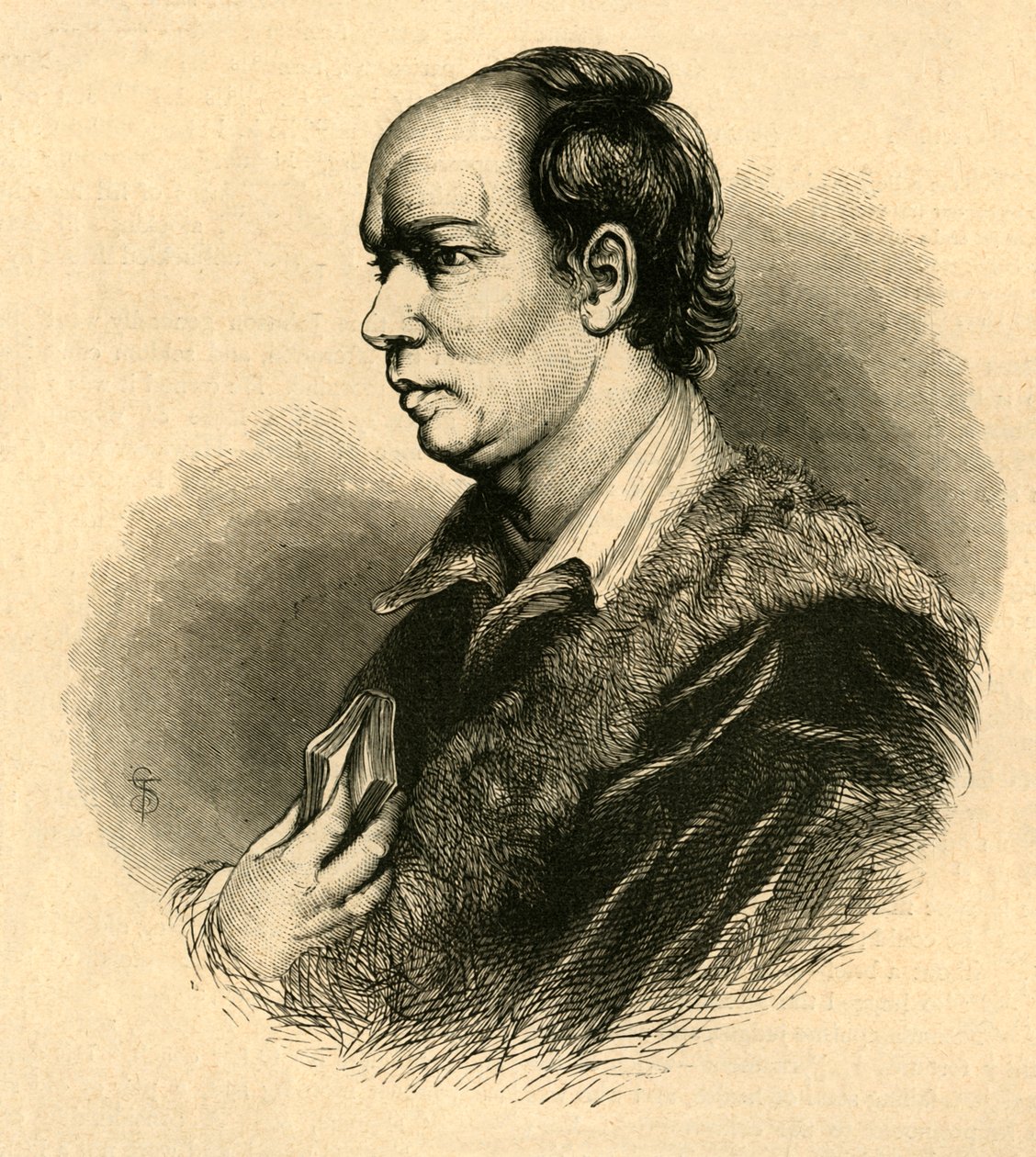 Oliver Goldsmith, 1897. av Unbekannt
