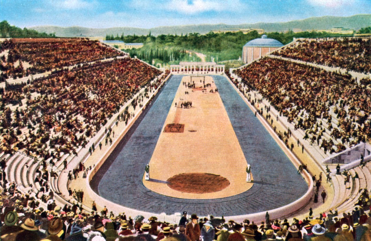 Olympiastadion, Athen, 1906, 1936 av Unbekannt