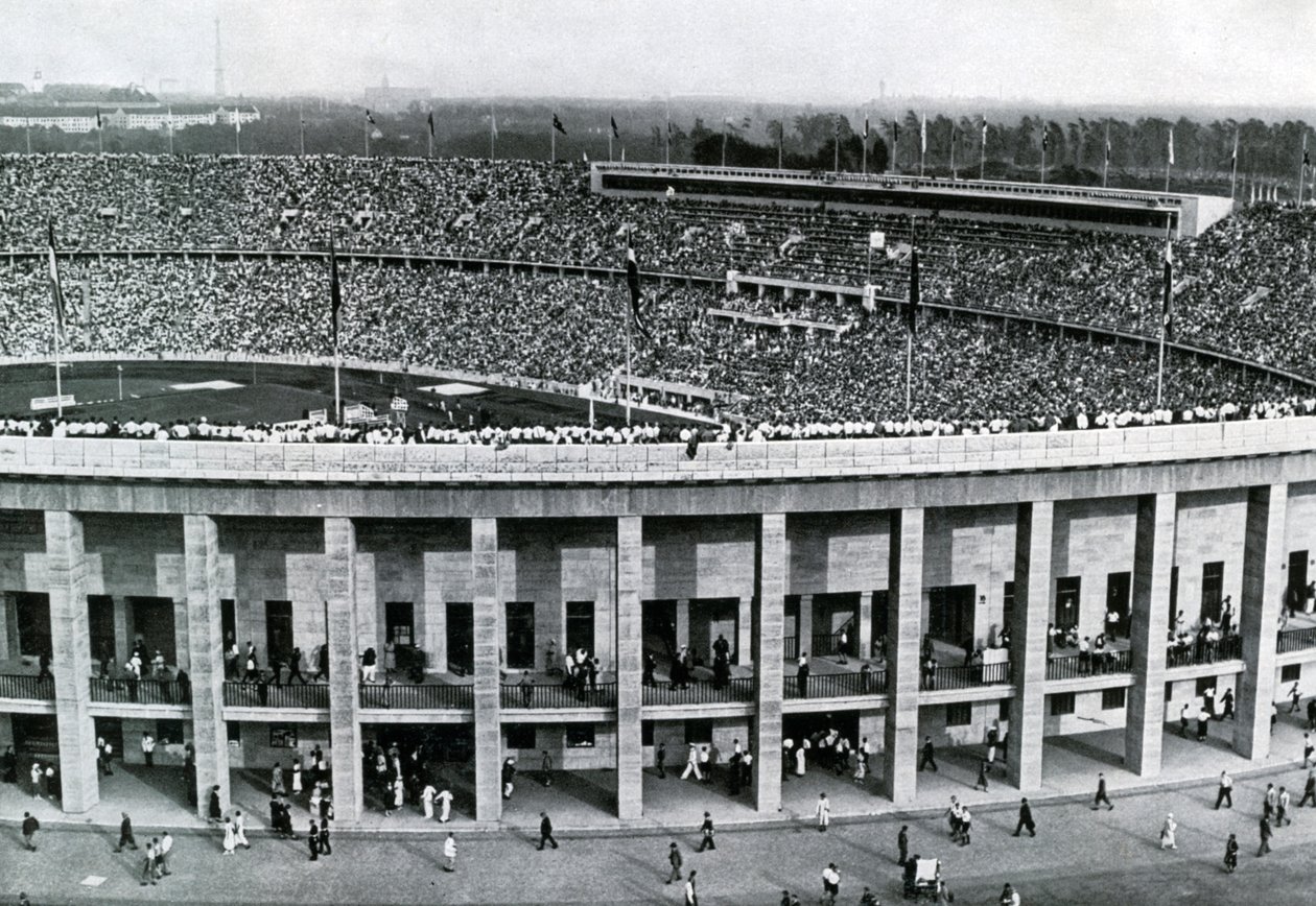 Olympiastadion, Berlin, 1936 av Unbekannt