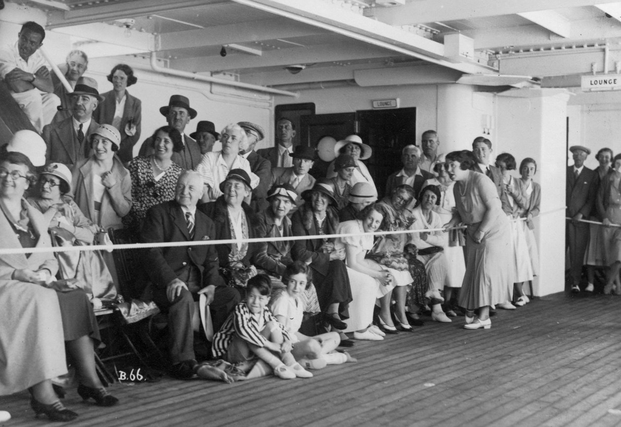 Om bord på RMS Atlantis, c1929-c1939 av Unbekannt
