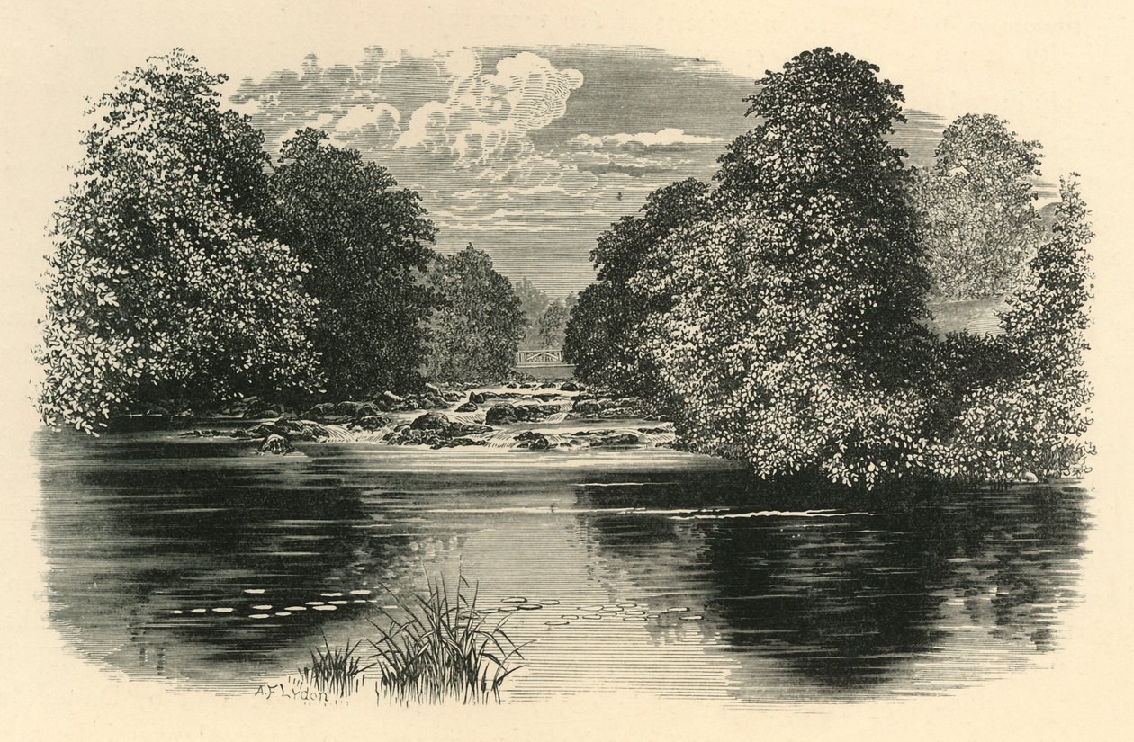 På Brathay, c1890. av Unbekannt