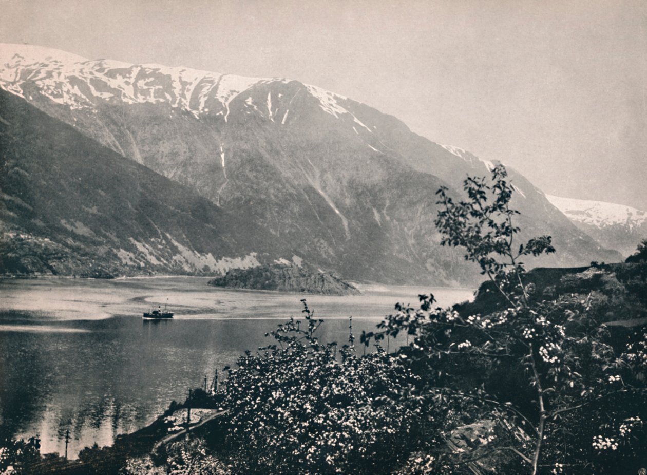 På Hardangerfjorden, 1914. av Unbekannt