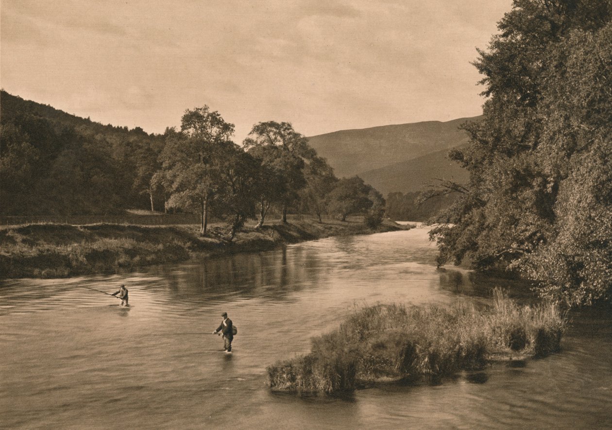 På Tweed nær Innerleithen, 1902 av Unbekannt