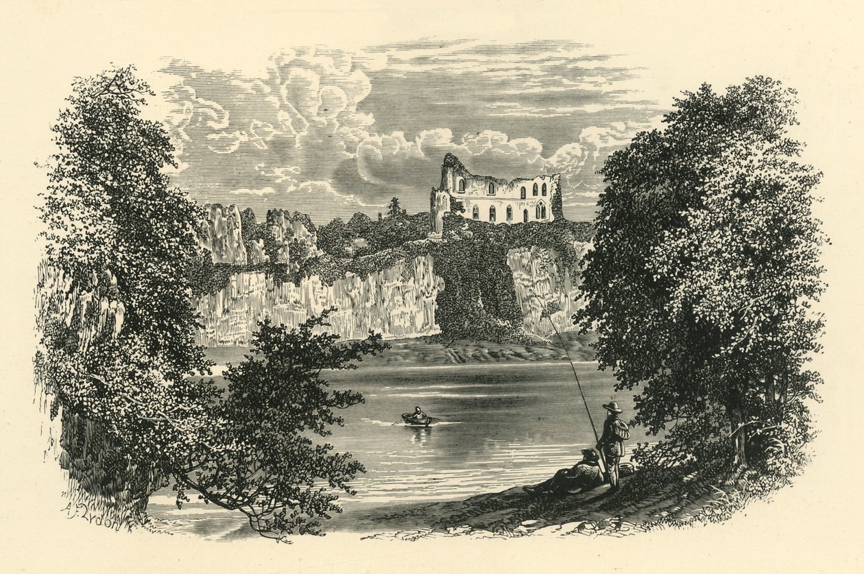 On the Wye, c1890. av Unbekannt