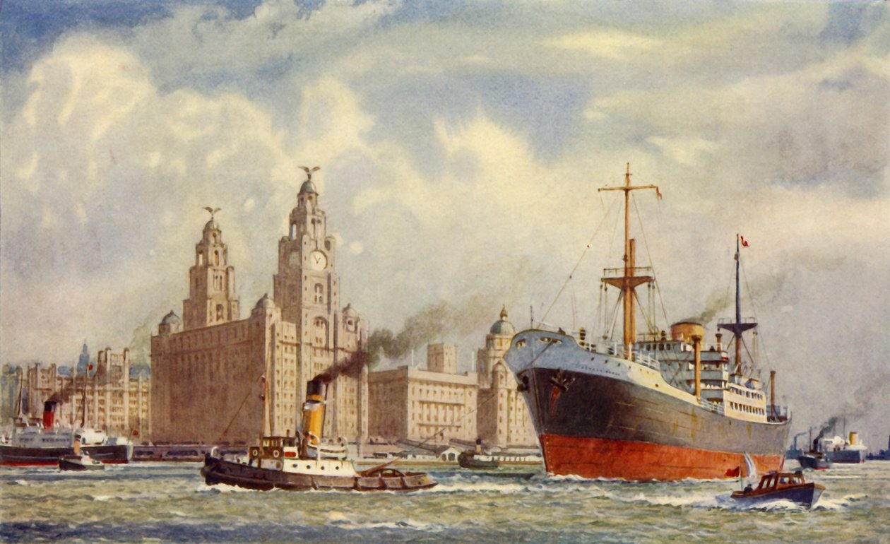 En av Britains Sea Gateways, c1948. av Unbekannt