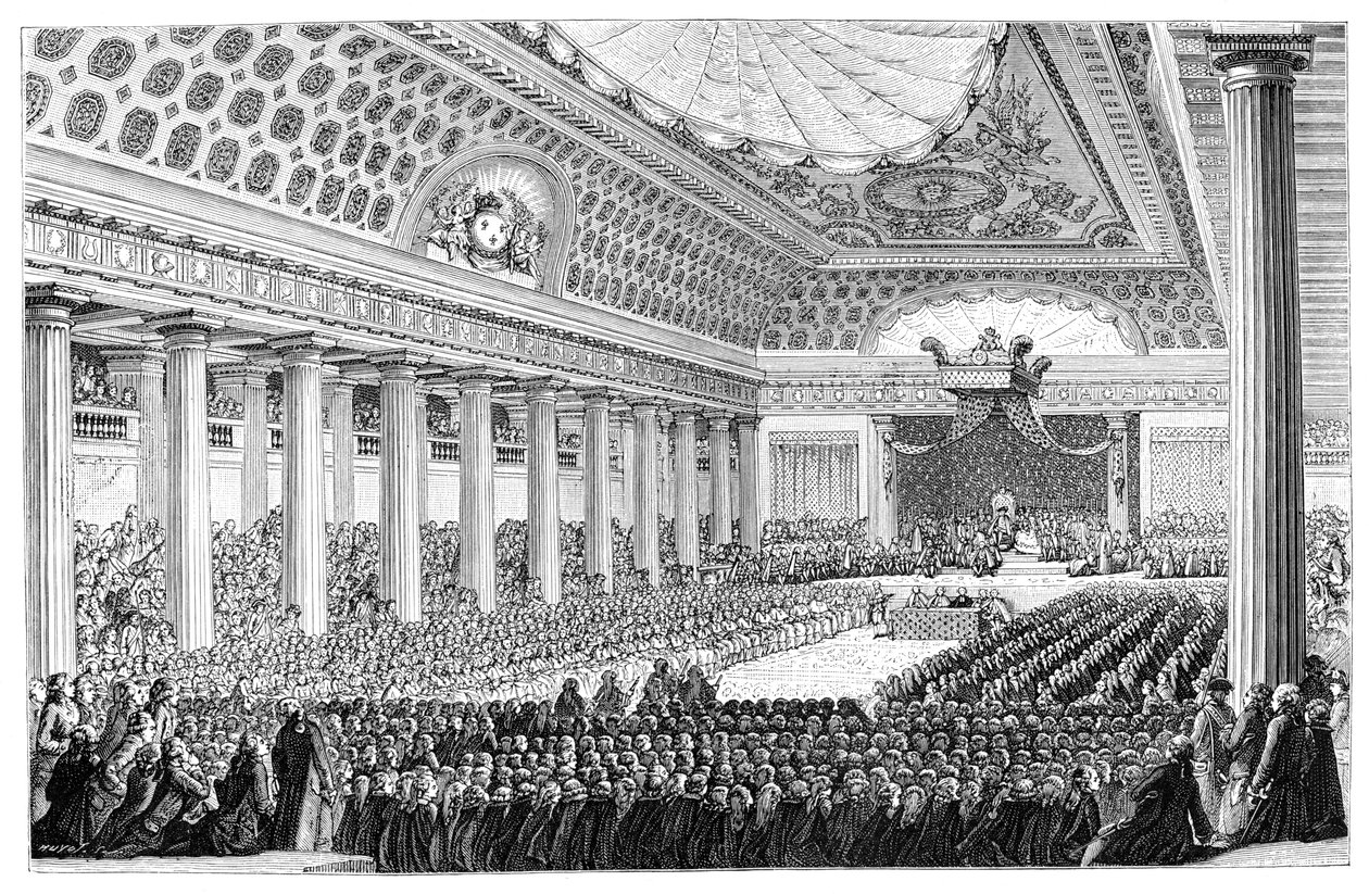 Åpning av General Estates, Versailles, 1789, 1885 av Unbekannt