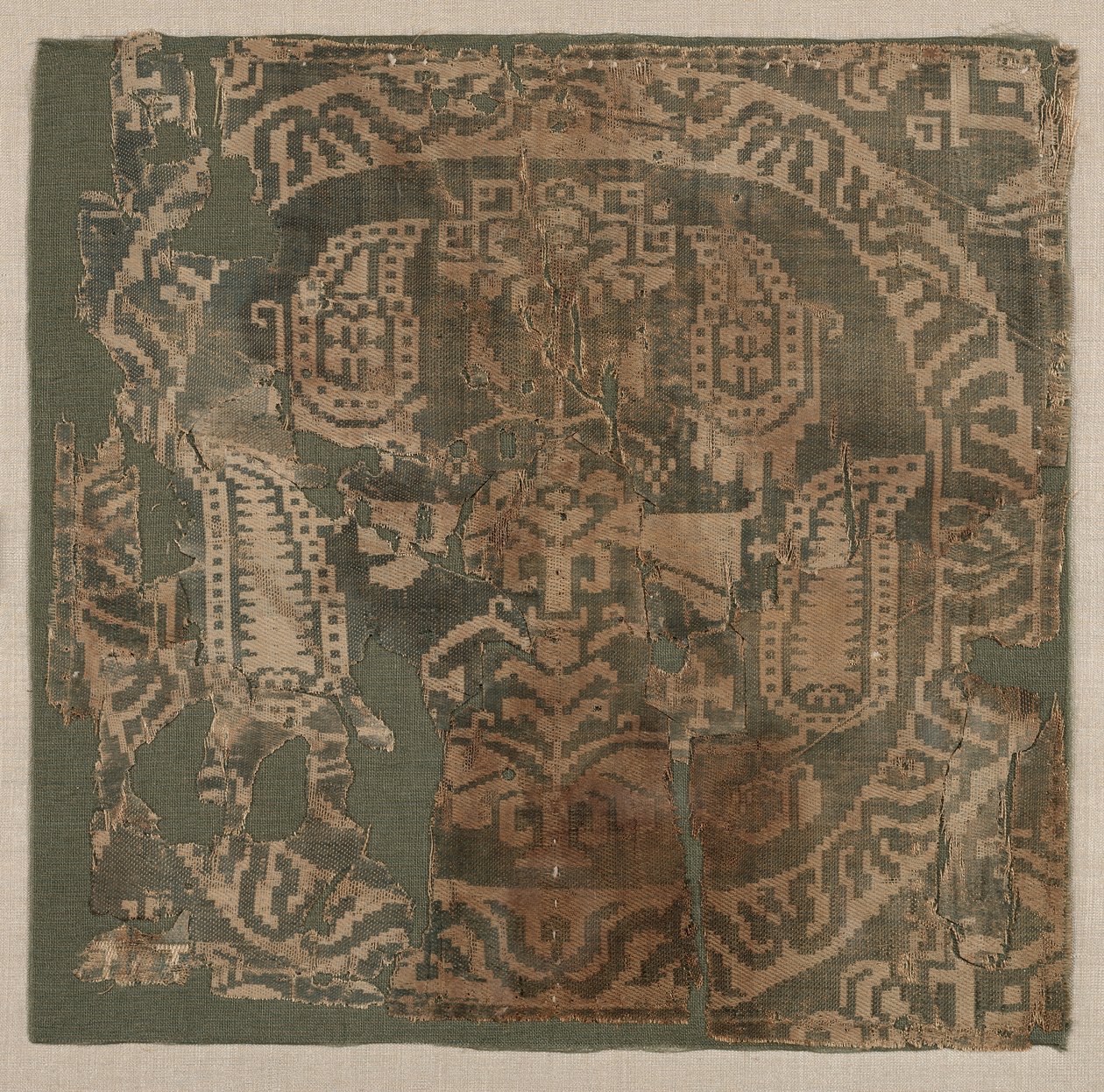 Ornament fra en tunika, 8.-9. århundre. av Unbekannt