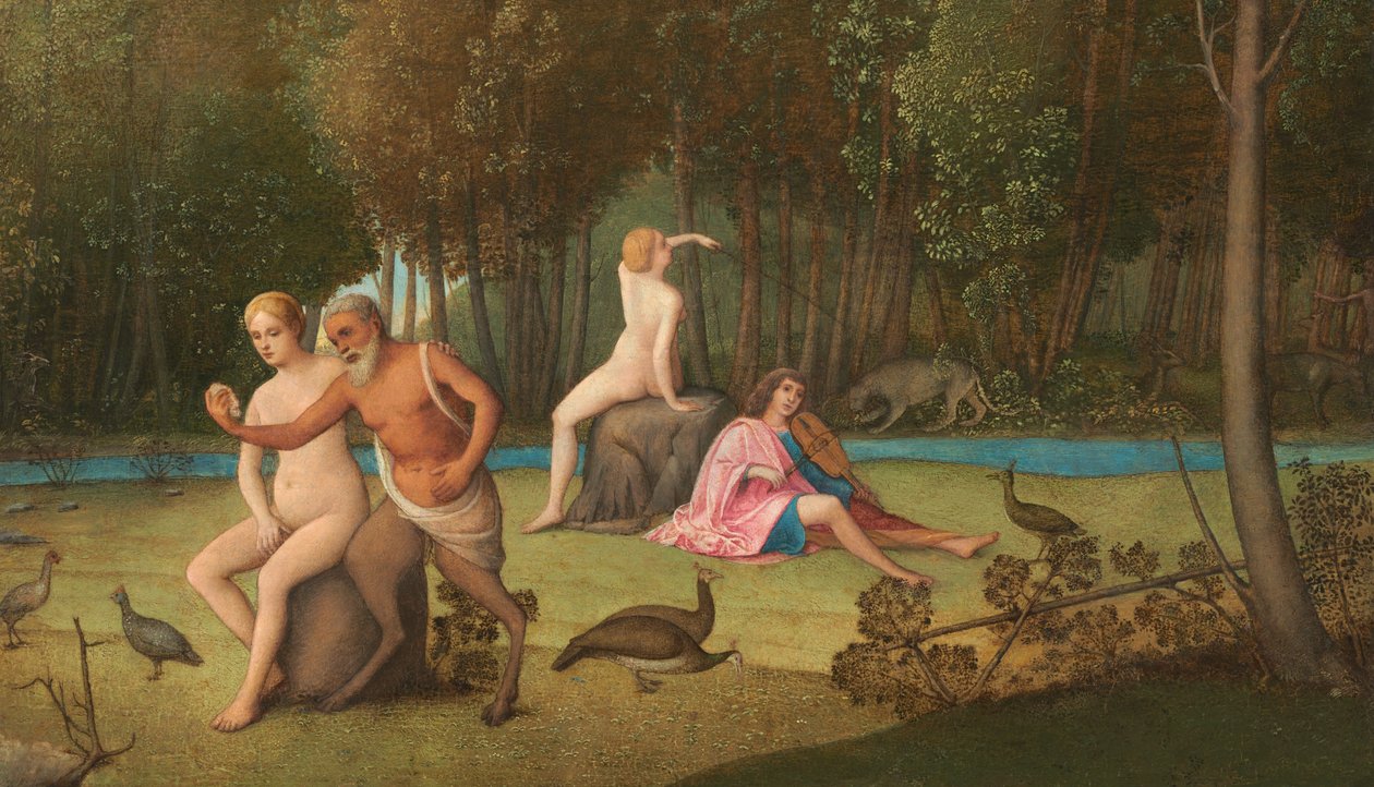 Orfeus, ca. 1515. av Unbekannt